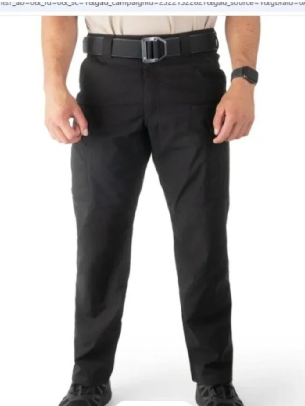 NWT First Tactical V2 BDU Police Black Pant 114011 Size 34/32